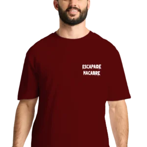 tee shirt rouge arriere